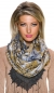 Preview: Loop-Tuch im dezenten Animal-Design - multicolor/gold